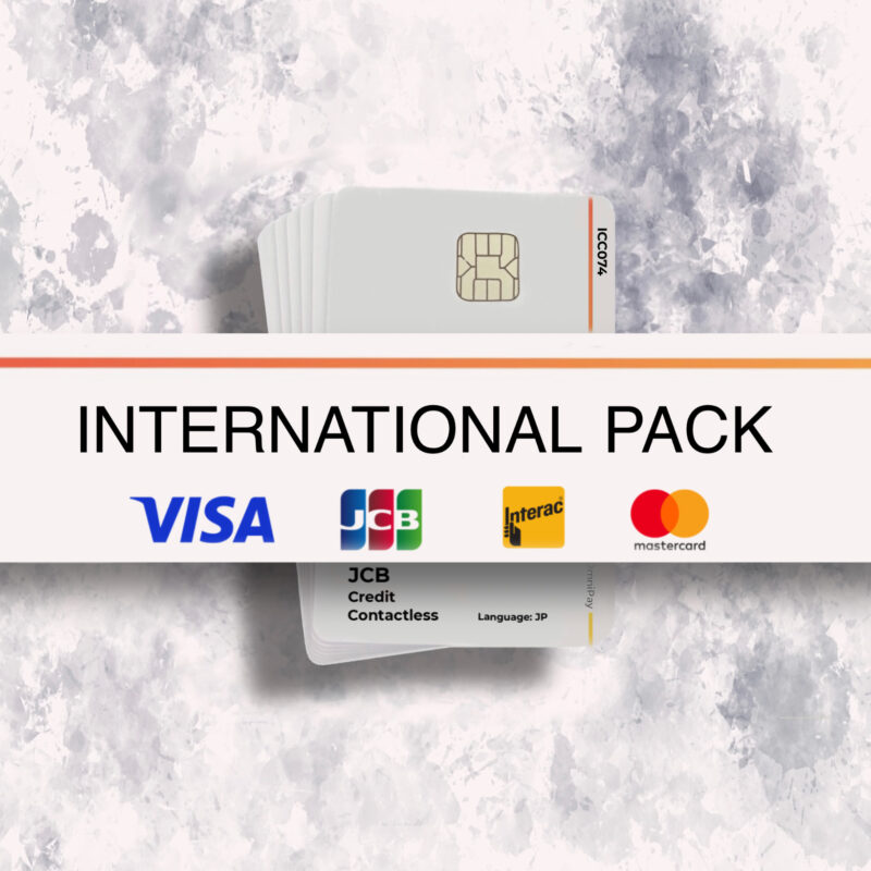 International Test Card Pack