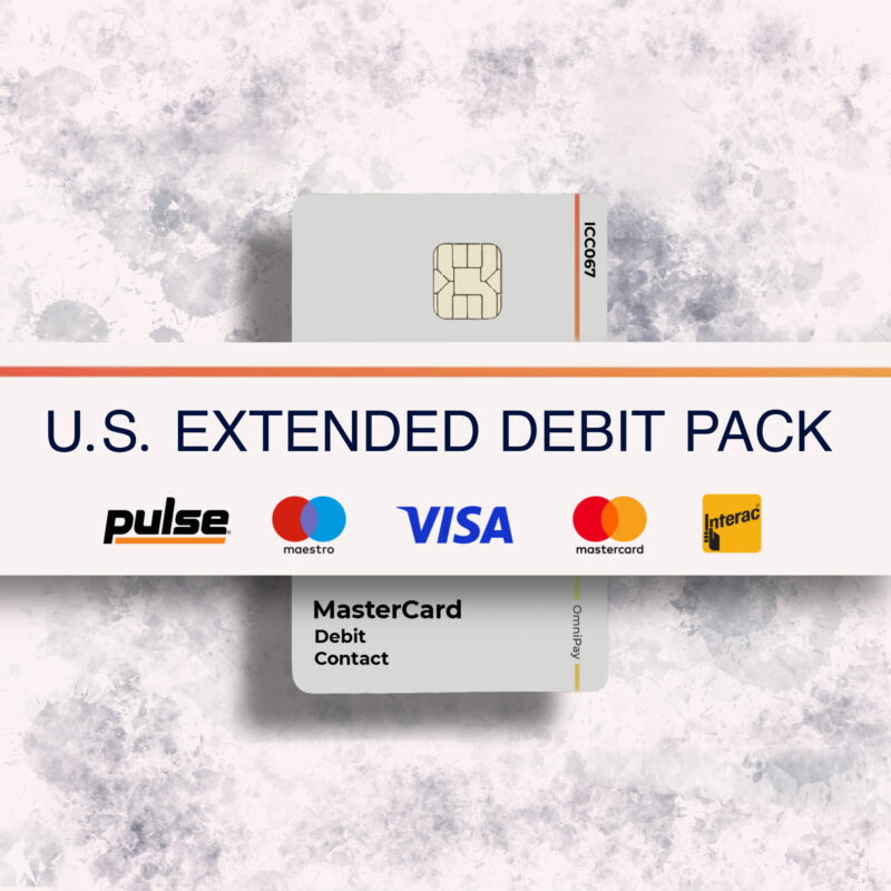 U.S. Extended Debit Test Card Pack