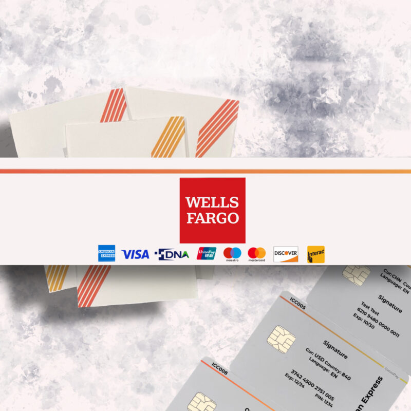 Wells Fargo Test Card Pack